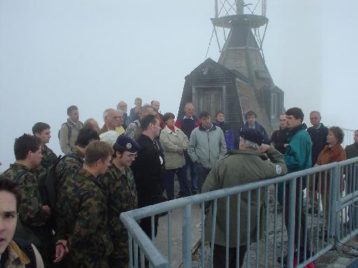 Besichtigung der
Wetterstation