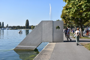 Skulptur Seesicht von Roman Signer