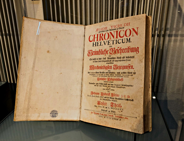 Aegidius
Tschudi Chronicon Helveticum