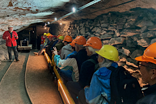 Unser Stollenzug im Bergwerk