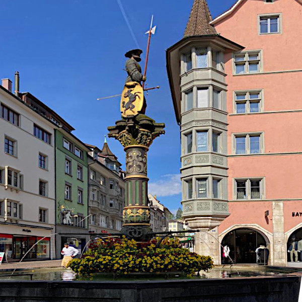 Landsknechtbrunnen Schaffhausen