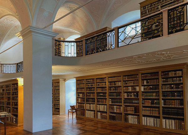 Stiftsbibliothek des Klosters Engelberg
