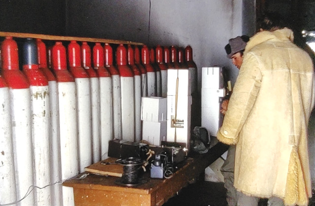 Sondenvorbereitung und Wasserstoff